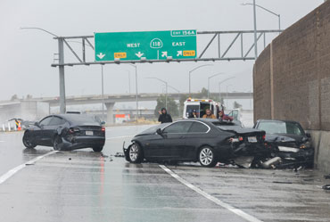 Investigating Fatal Three-Vehicle Crash in Harford County